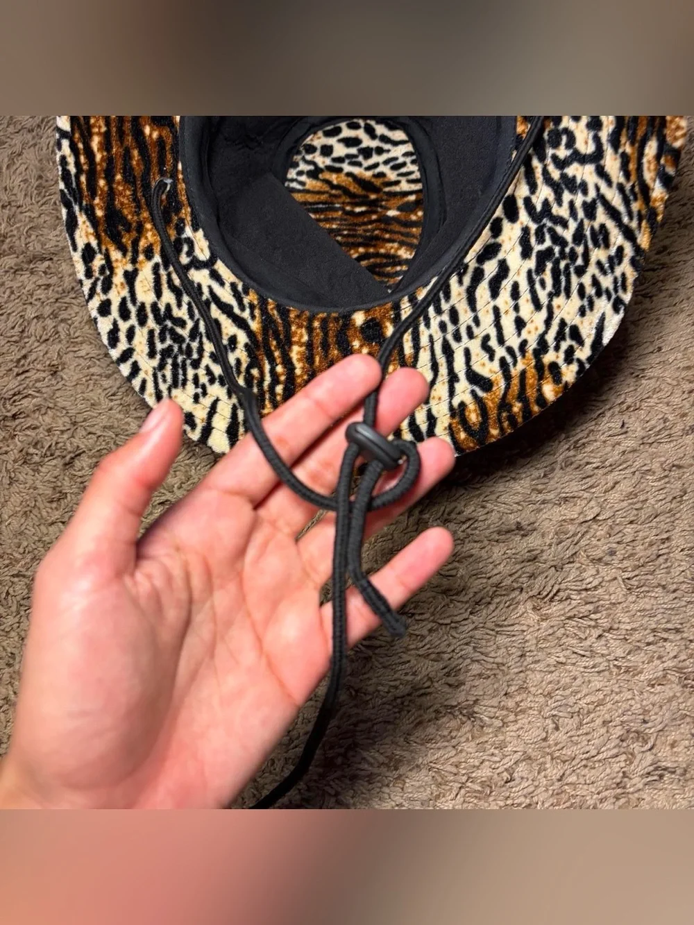 Y2K Animal Print Cowgirl Hat by J Hats!